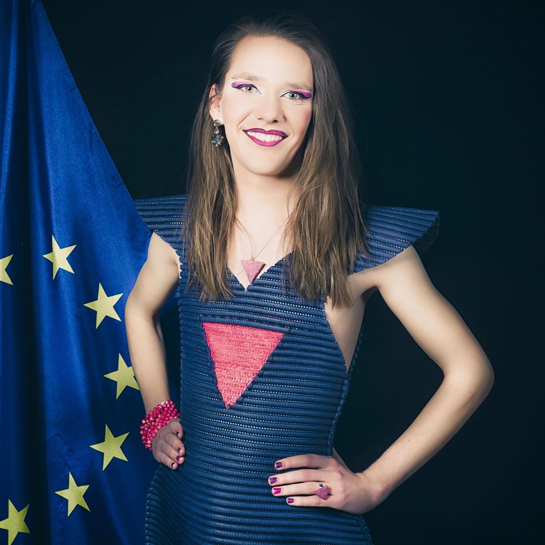 Foto der Kampagne <i>Travestie für Deutschland (TfD)</i> zur Europawahl 2019<br>© Steven P. Carnarius